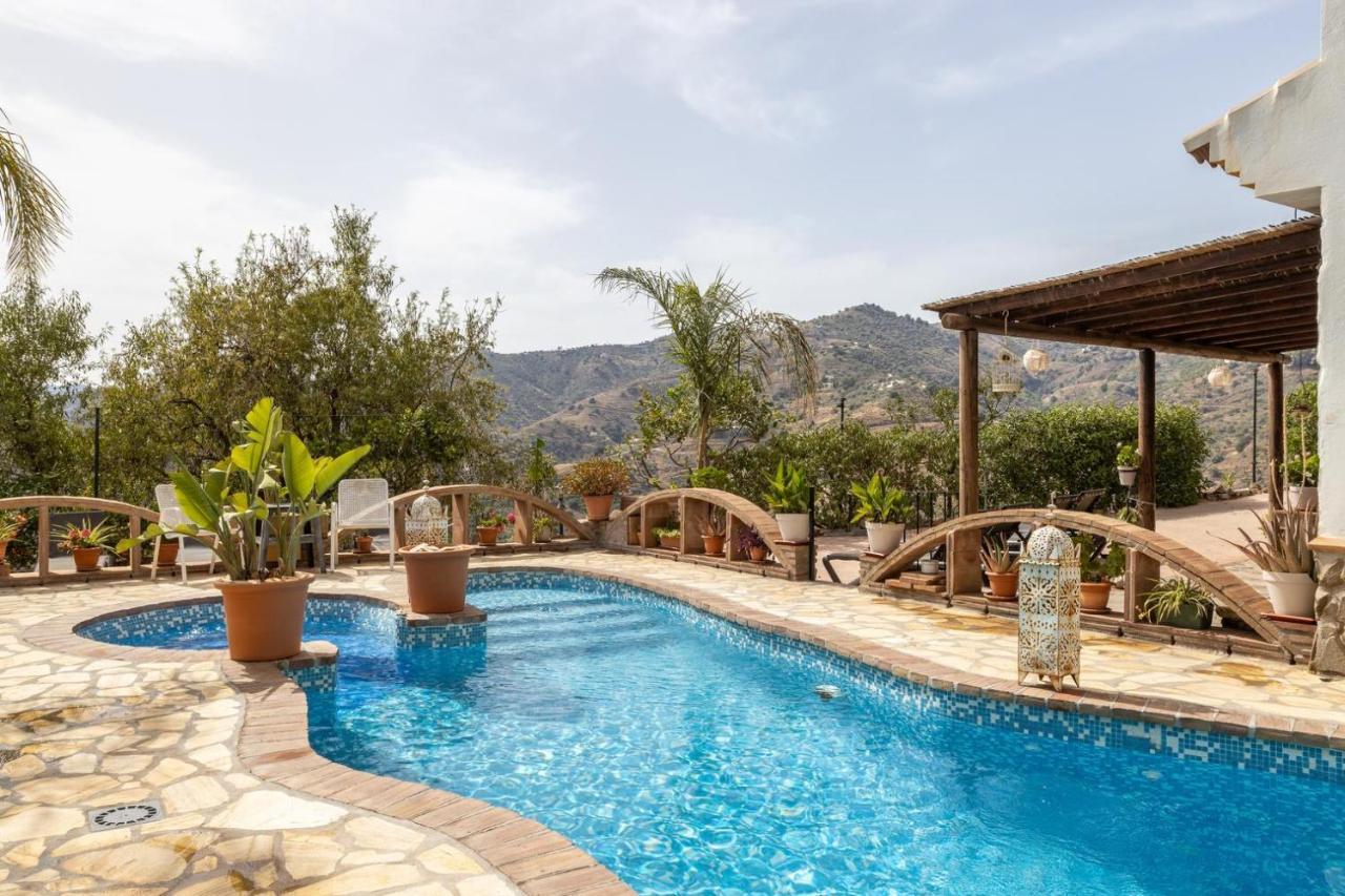 Villa Malaga Con Jacuzzi Piscina Vallada Barbacoa By Andaraholidays Sayalonga Dış mekan fotoğraf
